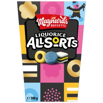 Bassetts Liquorice Allsorts Candy 300g