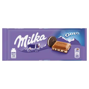 Milka Oreo Cookies And Creme Chocolate Tablet 100g