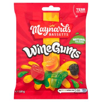 Maynards Bassetts Wine Gums 130g