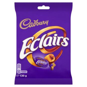 Cadbury Eclairs Sugar Confectionery 130g