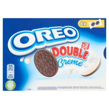 Oreo Double Cocoa Flavoured Sandwich Biscuits 170 g (12 Pieces)
