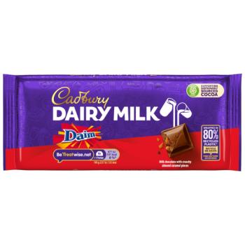 Cadbury Dairy Milk Daim Chocolate 120g
