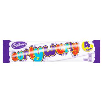 Cadbury Curly Wurly 4pk