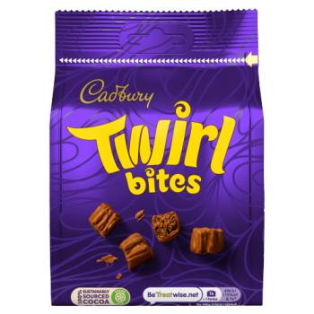 Cadbury Twirl Bite Size Chocolate 109g