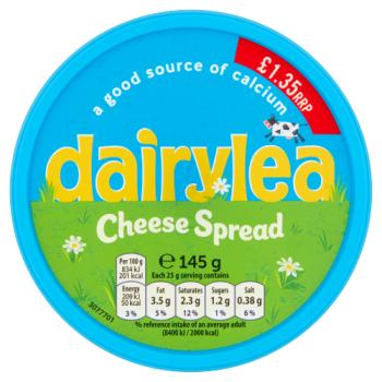 Dairylea Cheese Spread £1.35 145g