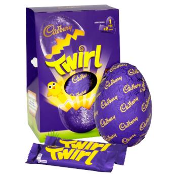 Cadbury Twirl Large Easter Egg 282g