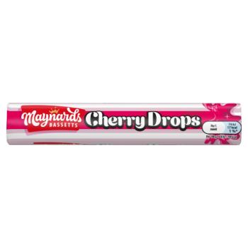 Maynards Bassetts Cherry Drops Cherry Candy 45g