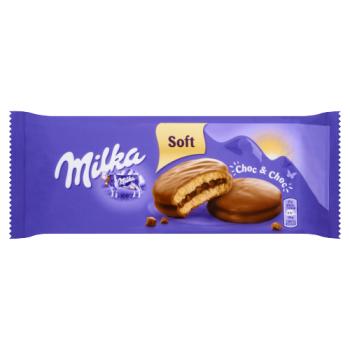 Milka Choc&Choc Sponge Cakes with Chocolate Filling and with Pieces of Chocolate 150g