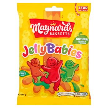 Maynards Bassetts Jelly Babies Candy Jelly Babies 165gr