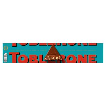 Toblerone Milk With Salted Almonds Chocolate Tablet 360g