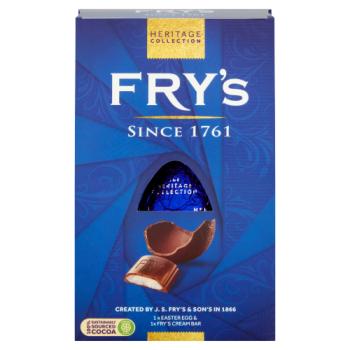 Fry's Cream Easter Egg With Chocolate Bar 159g