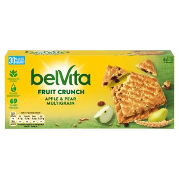 Belvita Fruit Crunch Apple & Pear Multigrain 225g
