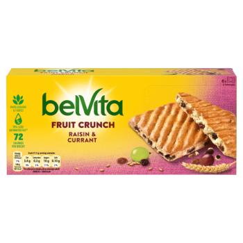 Belvita Fruit Crunch Raisin & Currant 225g
