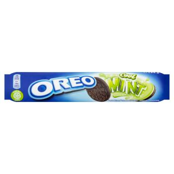 Oreo Cool Mint Flavour Sandwich Biscuits 154g
