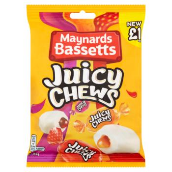 Maynards Bassetts Juicy Chews £1 Sweets Bag 165g