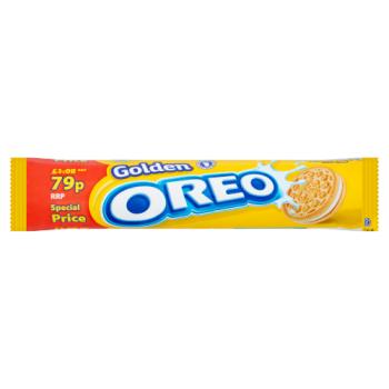 Oreo Golden Sandwich Biscuits 79p 154g