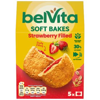 Belvita Breakfast Strawberry Biscuits-breakfast 250g