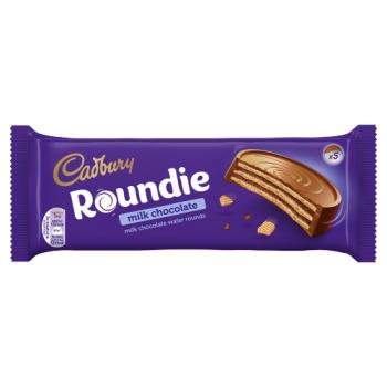 Cadbury Roundie Milk Chocolate Biscuits 5 Pack 150g (5x30g)