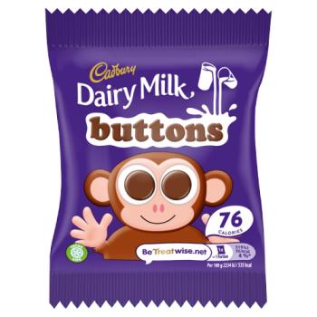 Cadbury Dairy Milk Buttons Chocolate Bag 14.4g