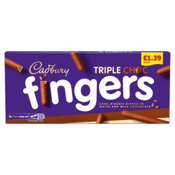 Cadbury Fabulous Fingers Chocolate Biscuits £1.39 110g