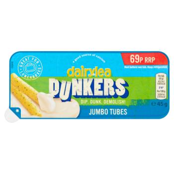 Dairylea Dunkers Jumbo Tubes Cheese Snack 69p 45g