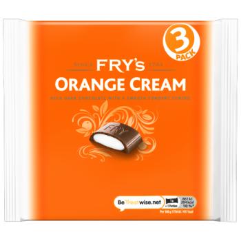 Fry's Cream Orange Chocolate Bar 0.147 Kg