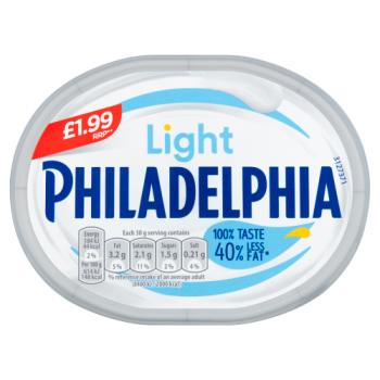 Philadelphia Light Soft Cheese £1.99 180g