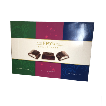 Frys Collection Box with Peppermint Cream, Turkish Delight & Chocolate Cream Bars