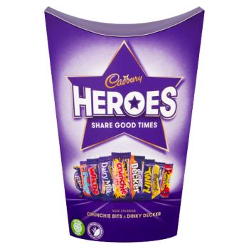 Cadbury Heroes Chocolate Carton 185g