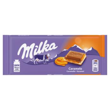 Milka Caramel Chocolate Bar 100g