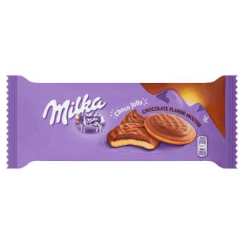 Milka Choco Jaffa Sponge Cakes with Chocolate Flavoured Mousse Topped with Chocolate 128g