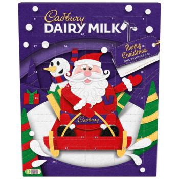 Cadbury Dairy Milk Chocolate Pieces-calendar 90g