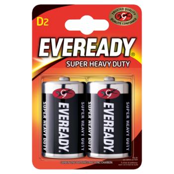 EVEREADY® Super Heavy Duty D Batteries 2-Pack