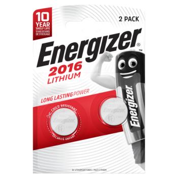 Energizer® 2016 Lithium Coin Battery, 2 Pack
