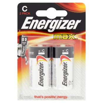 Energizer Max C Batteries 2 Pack