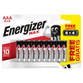 Energizer Max Aaa 6+4