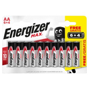 Energizer Max Aa  6+4