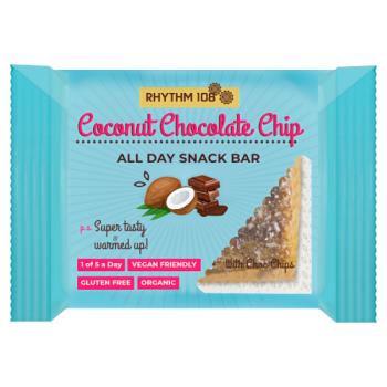Rhythm 108 Coconut Choc Chip Bar