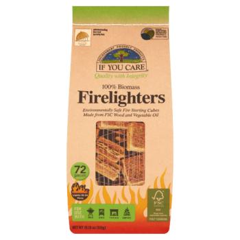 If You Care 72 Firelighters - Non Toxic