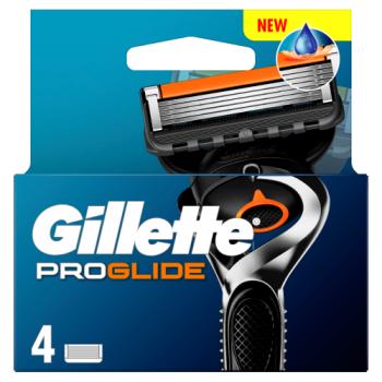 Gillette ProGlide Razor Refills for Men, 4 Razor Blade Refills