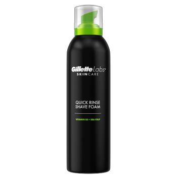 Gillette Labs By Gillette Quick Rinse Shaving Foam For Men, 240ml