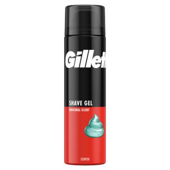 Gillette Classic Shave Gel with Original Scent, Quick & Easy Shave, 200ml