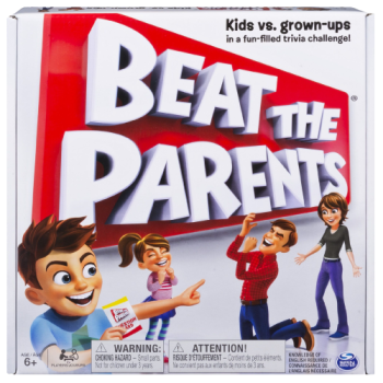 Spin Master Beat The Parents Trivia Challenge Game 6+ Years 