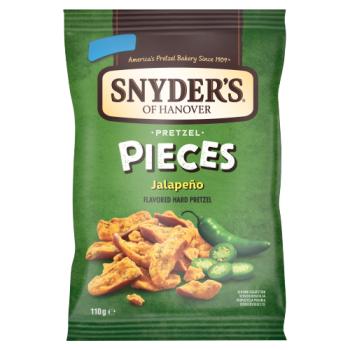 Snyder's of Hanover Pretzel Pieces Jalapeño Flavored Hard Pretzel 110g