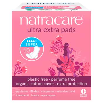 Natracare 10 Super Ultra Extra Pads