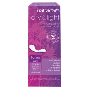 Natracare 16 Dry & Light Incontinence Plus Pads