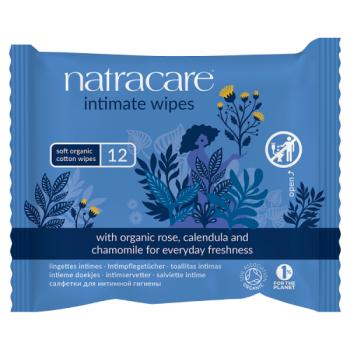 Natracare Organic 12 Intimate Wipes