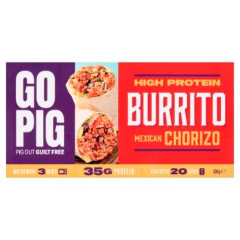 Go Pig Burrito Mexican Chorizo 300g