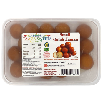 Taaza Sweets Small Gulab Jaman 250g 