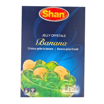 Shan Jelly Crystals Banana Flavour 80g 